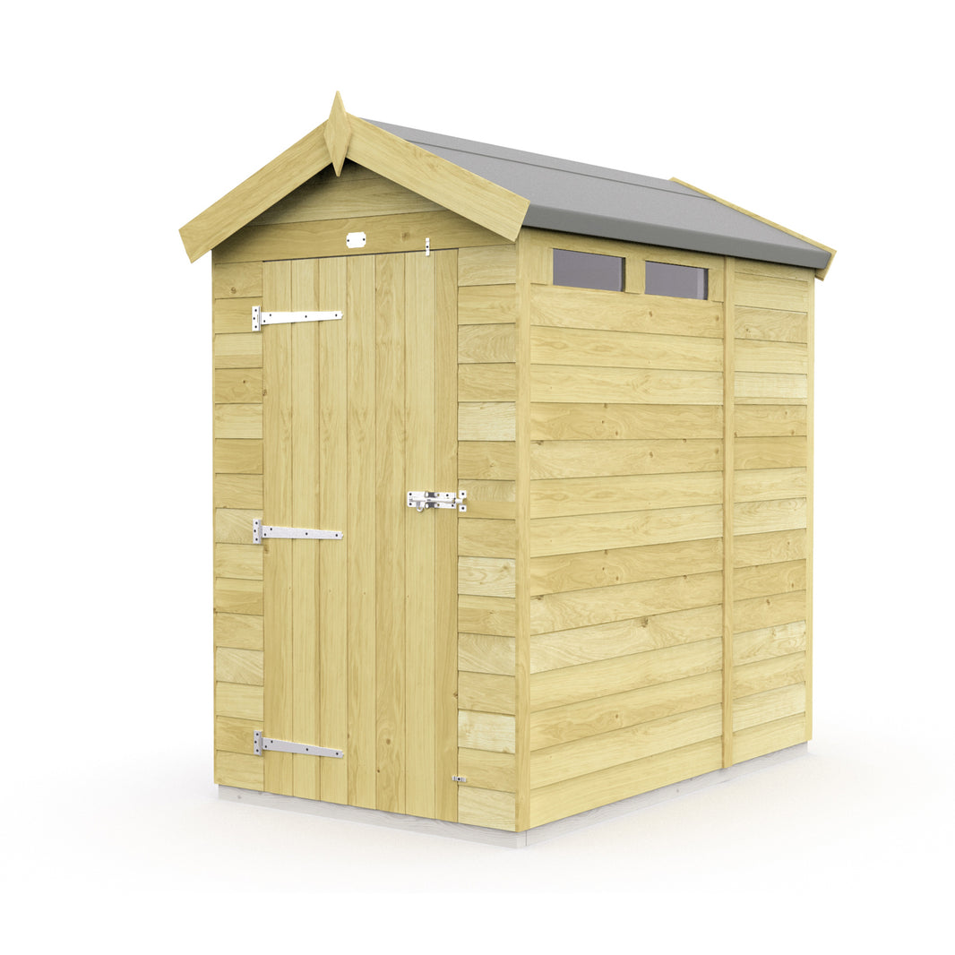 image 6ft x 4ft Pent Security Shed
