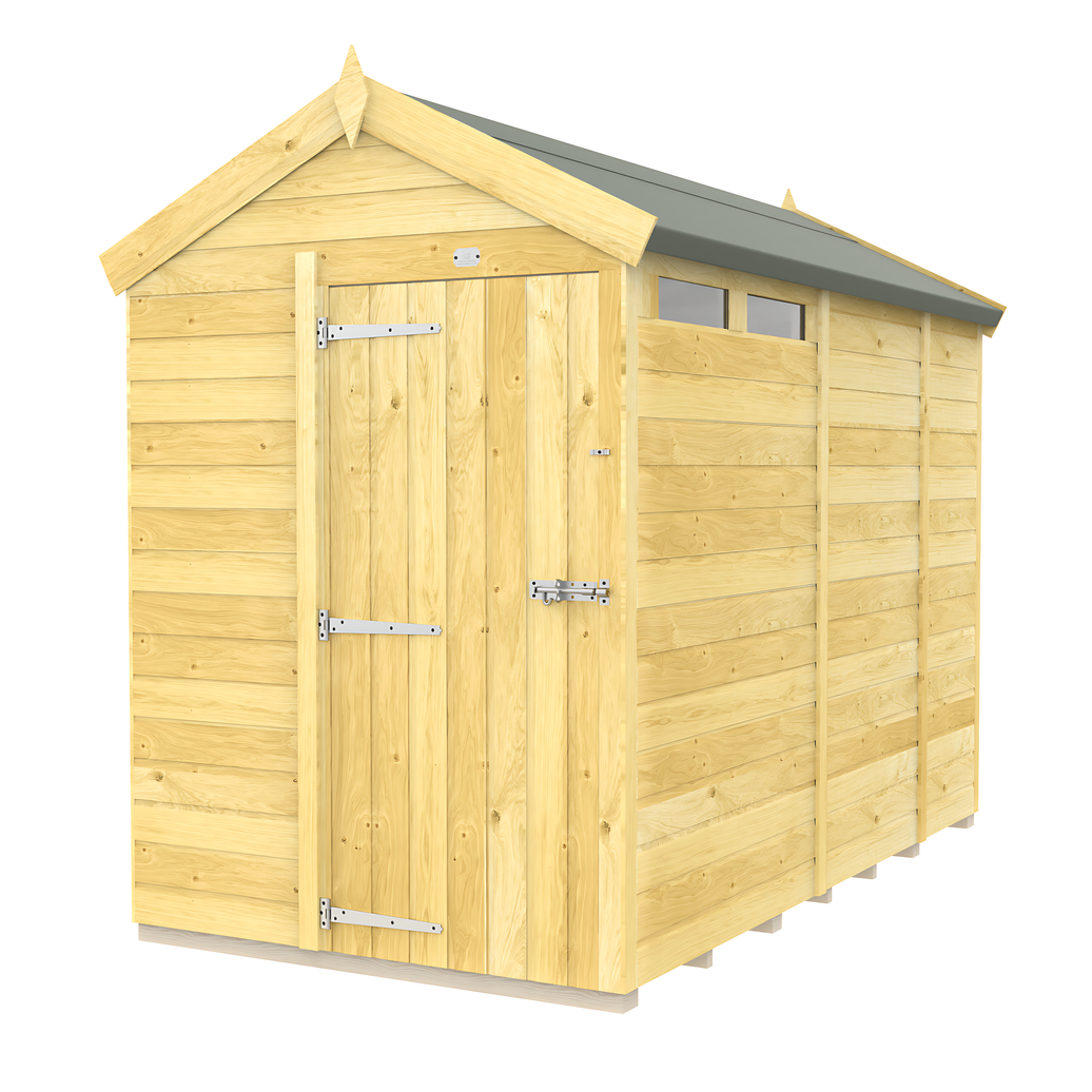 5ft x 9ft Apex Security Shed