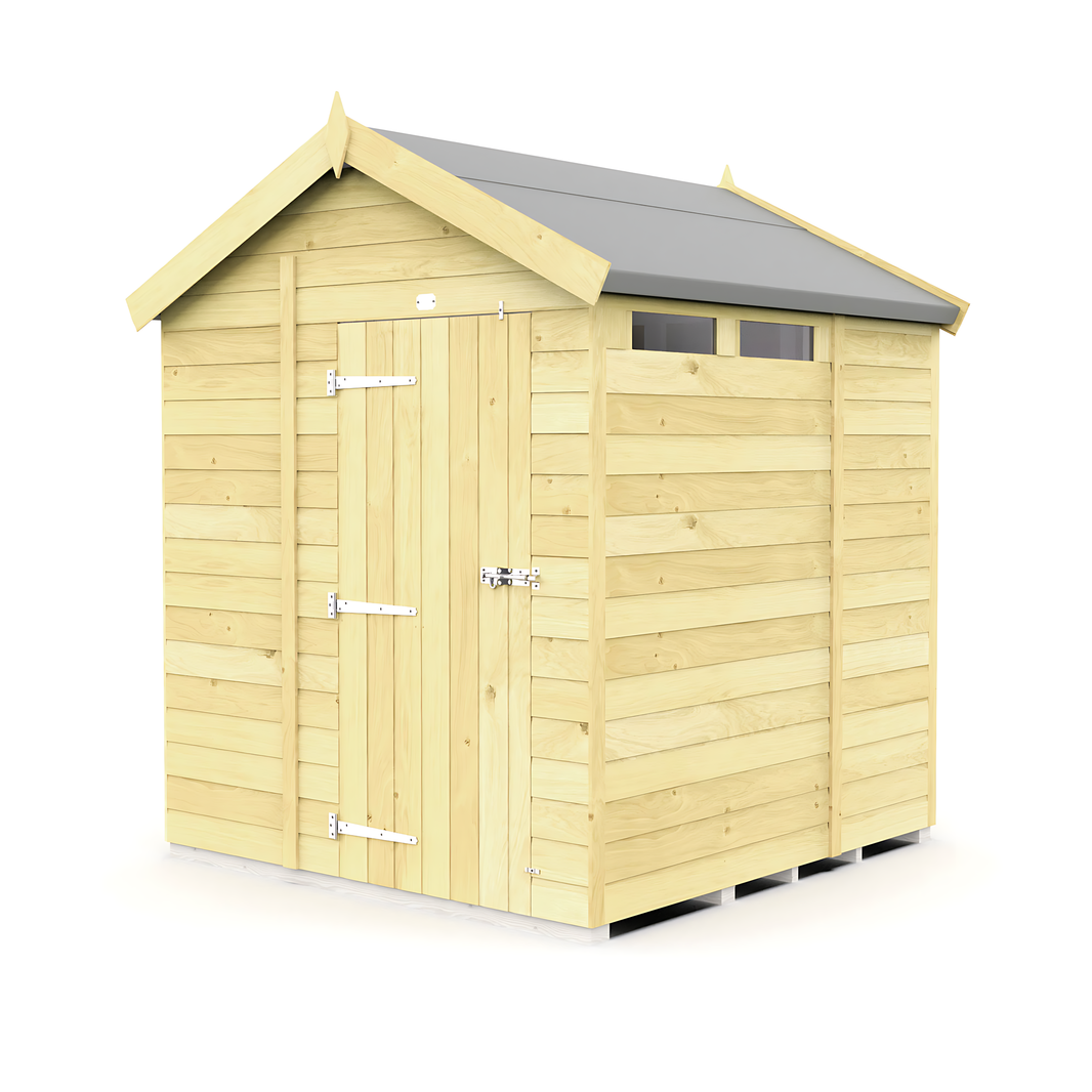 image 7ft x 6ft Apex Security Shed