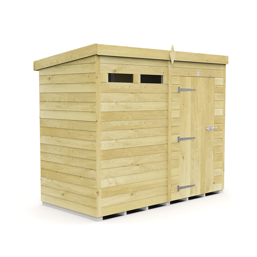 image 8ft x 4ft Pent Security Shed