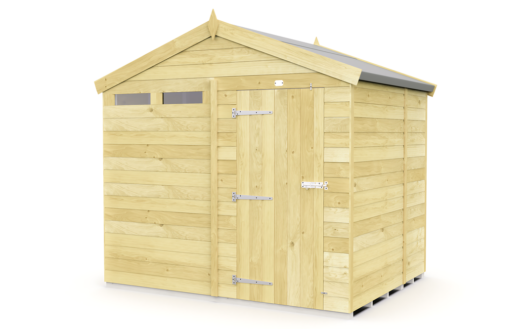 image 8ft x 5ft Apex Security Shed