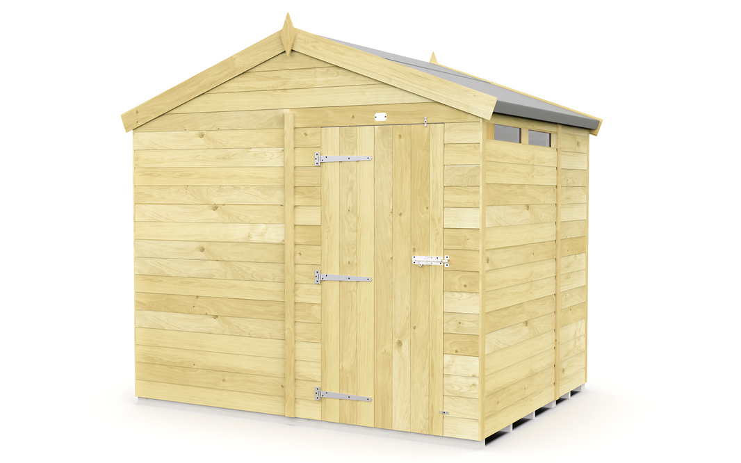image 8ft x 6ft Apex Security Shed