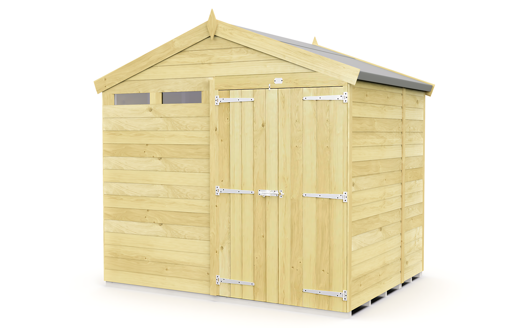 8ft x 5ft Apex Security Shed