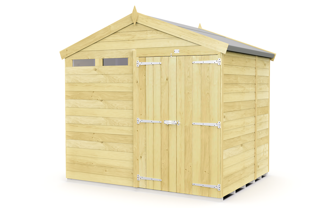 8ft x 5ft Apex Security Shed