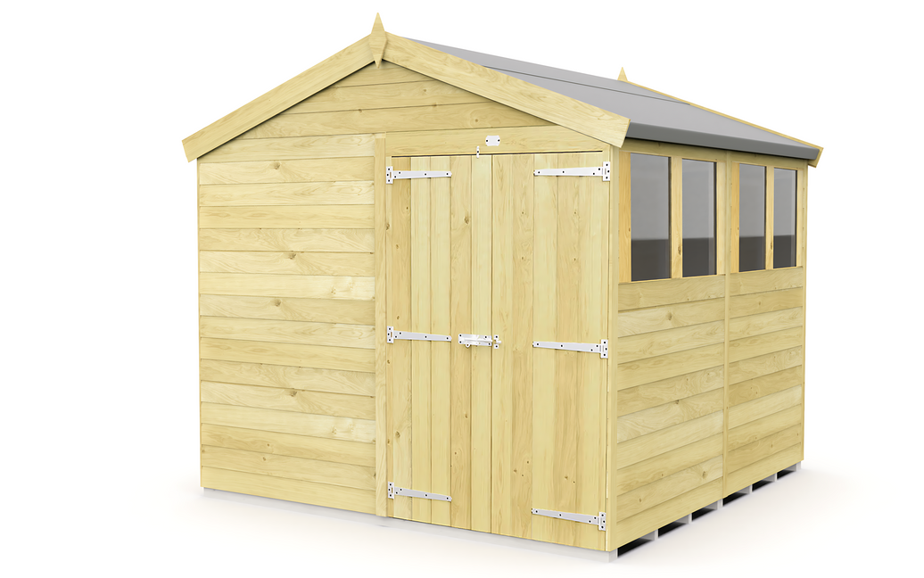 8ft x 8ft Apex Shed