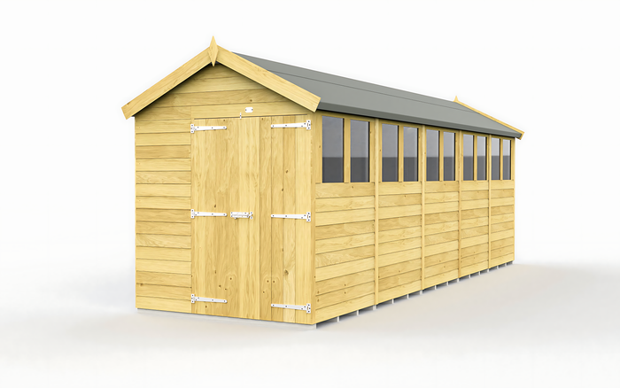 6ft x 20ft Apex Shed