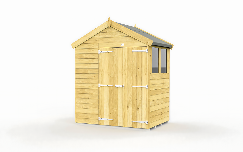 7ft x 4ft Apex Shed