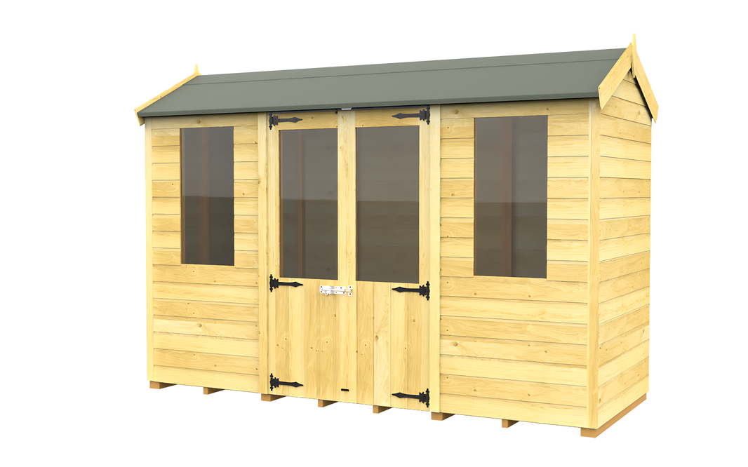 4ft x 10ft Apex Summer House