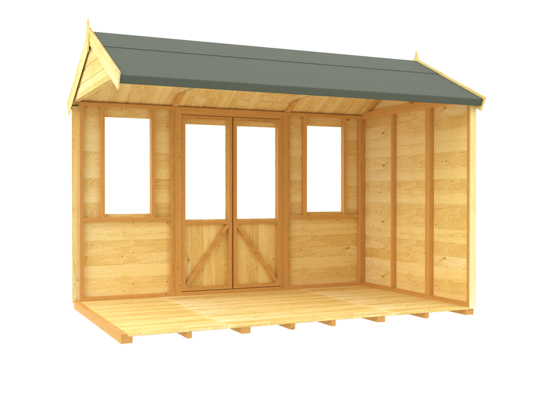 image 6ft x 10ft Apex Summer House