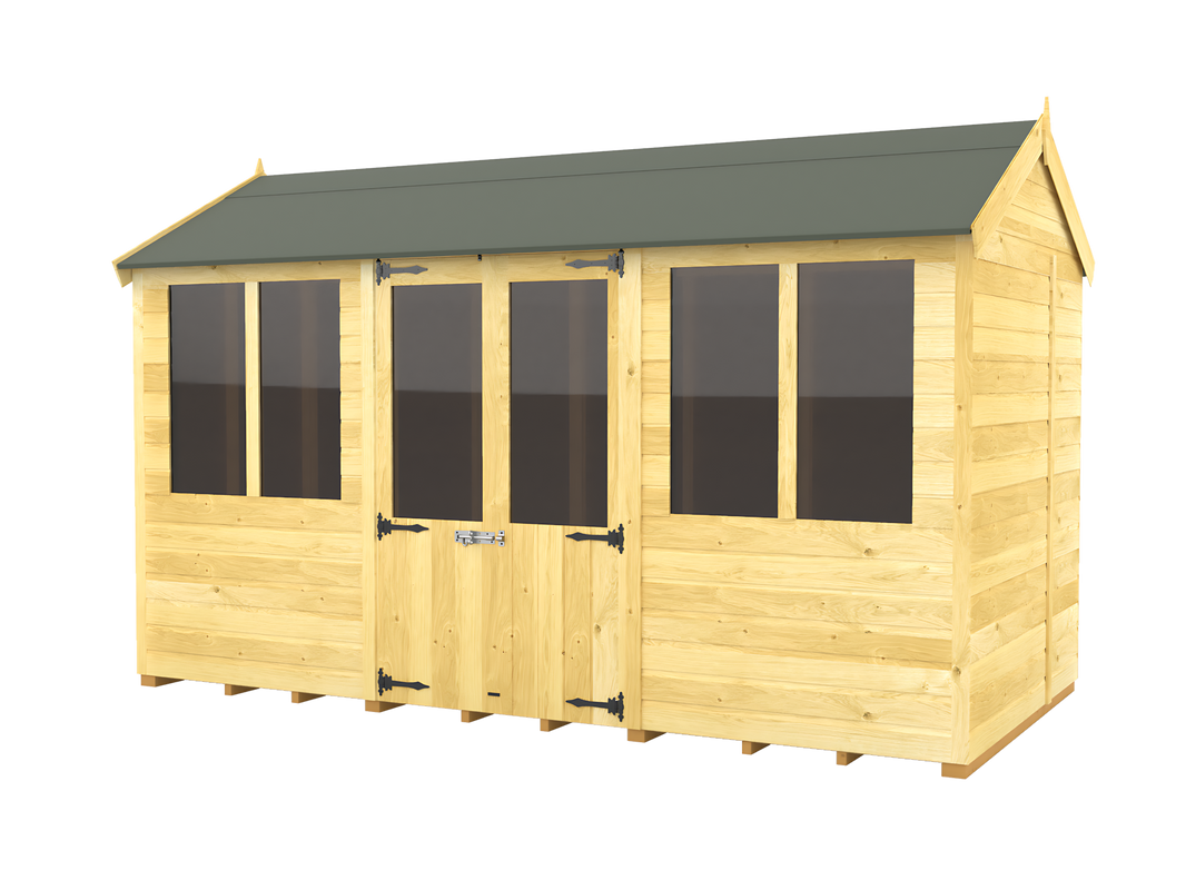 5ft x 12ft Apex Summer House