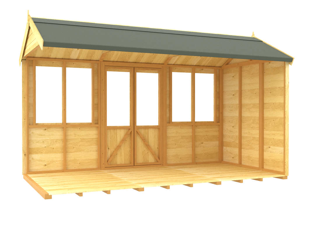 image 6ft x 12ft Apex Summer House