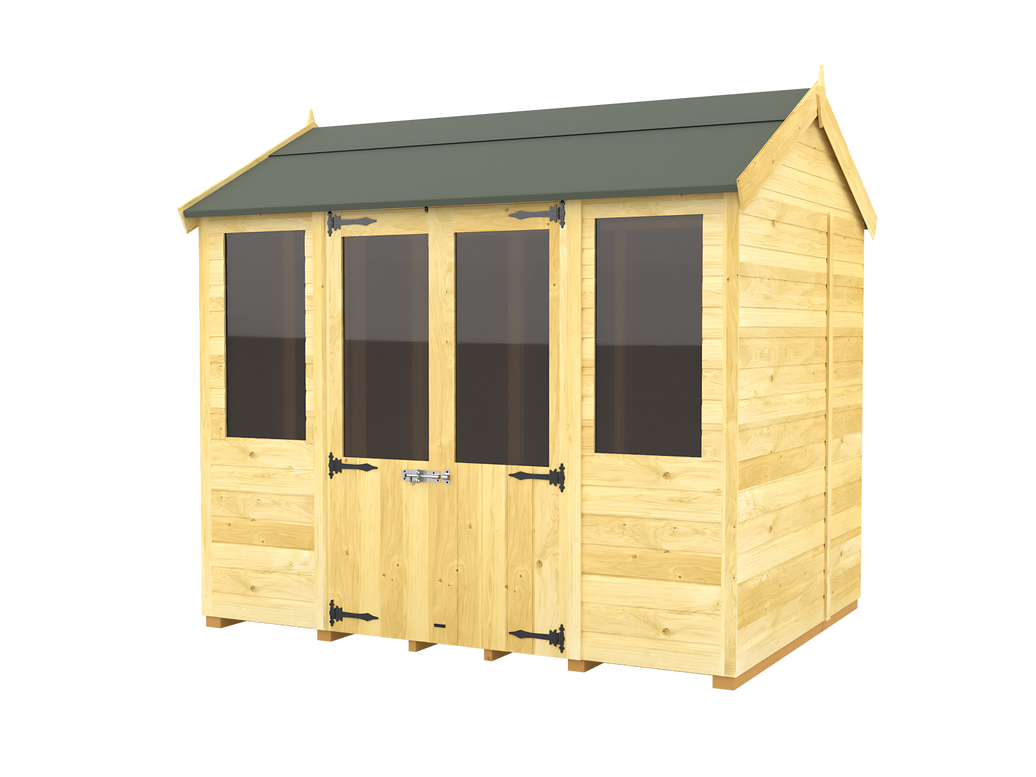 5ft x 8ft Apex Summer House