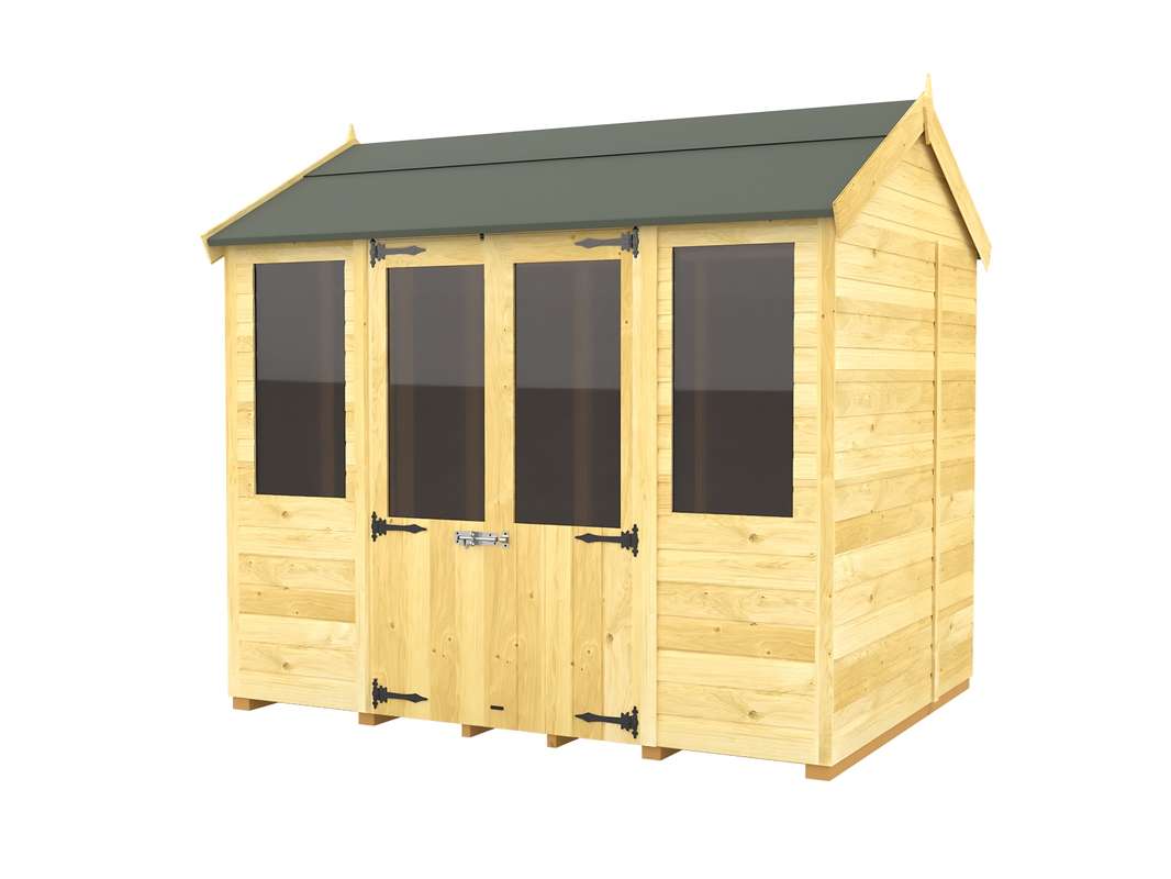 5ft x 8ft Apex Summer House