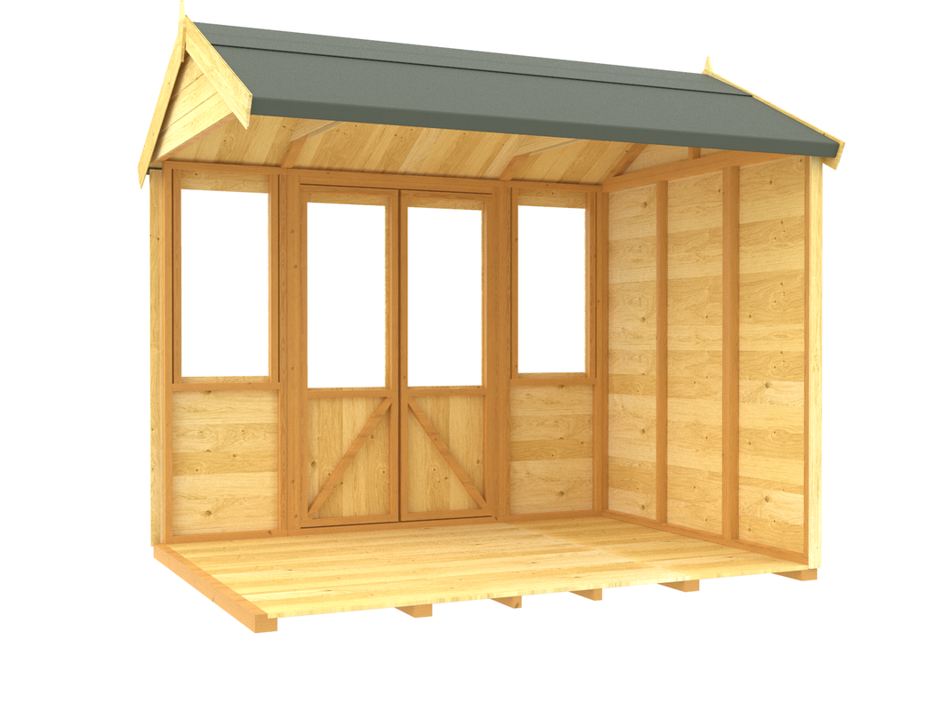 image 6ft x 8ft Apex Summer House