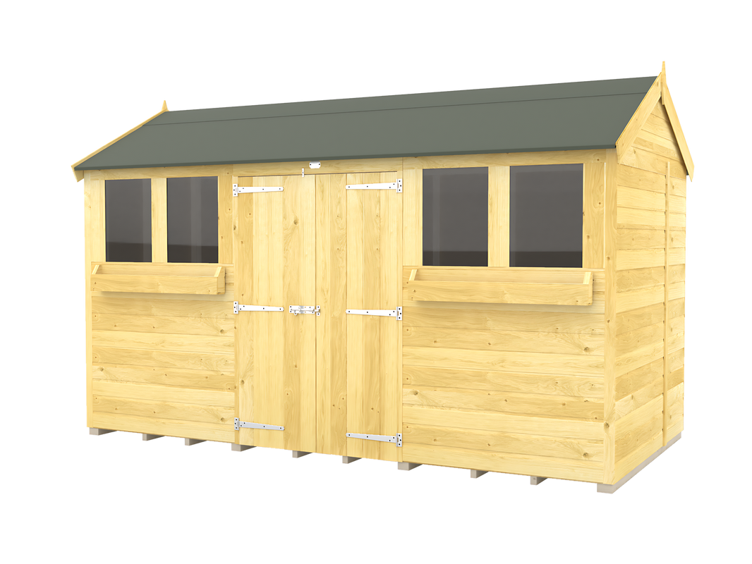 7ft x 12ft Apex Summer Shed