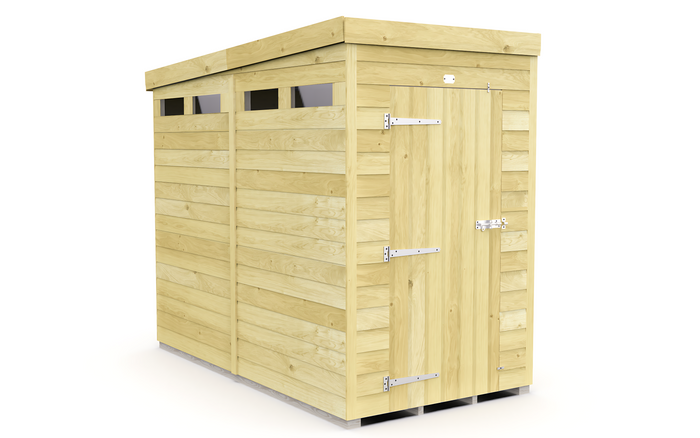 8ft Pent Security Shed