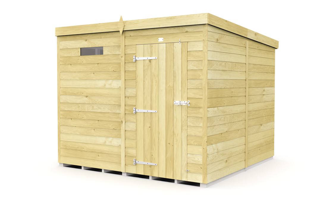 image 8ft x 7ft Pent Security Shed