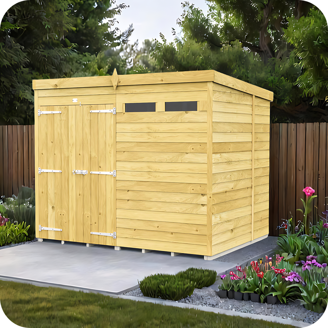 Pent Security Sheds