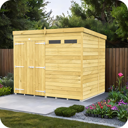 Pent Security Sheds