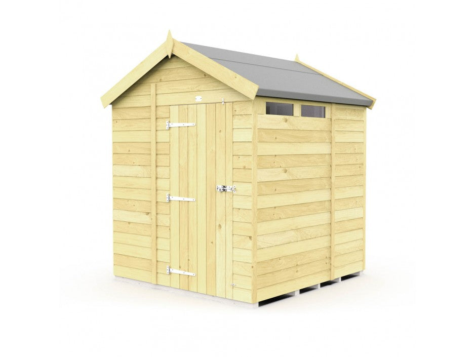 6ft x 6ft Apex Security Shed