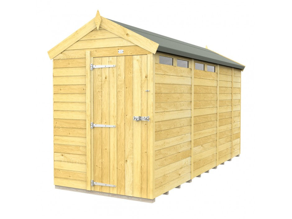 5ft x 13ft Apex Security Shed