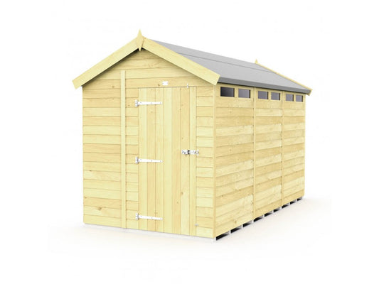 6ft x 14ft Apex Security Shed