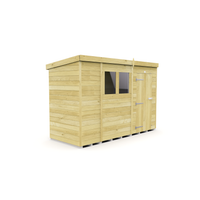 4ft Pent Shed