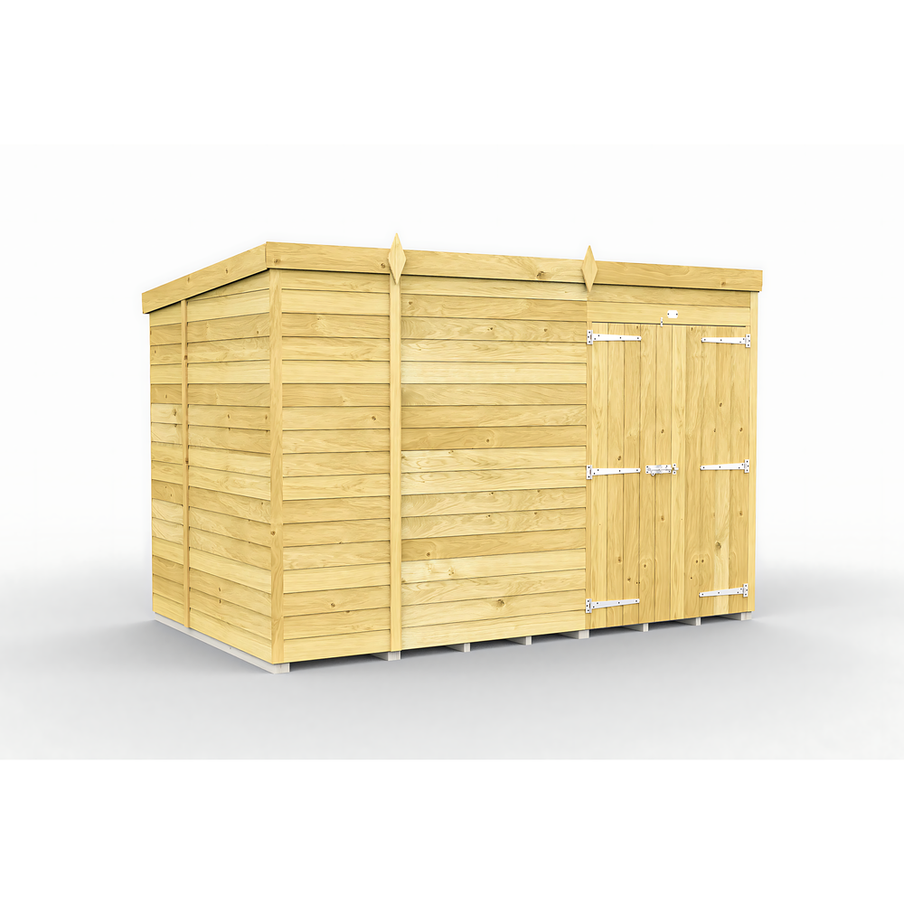 6ft Pent Shed