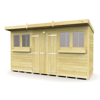 4ft Pent Summer Shed