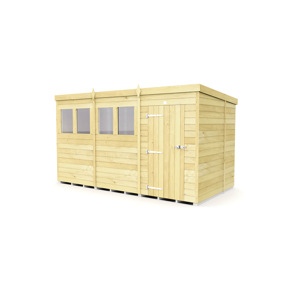 6ft Pent Shed