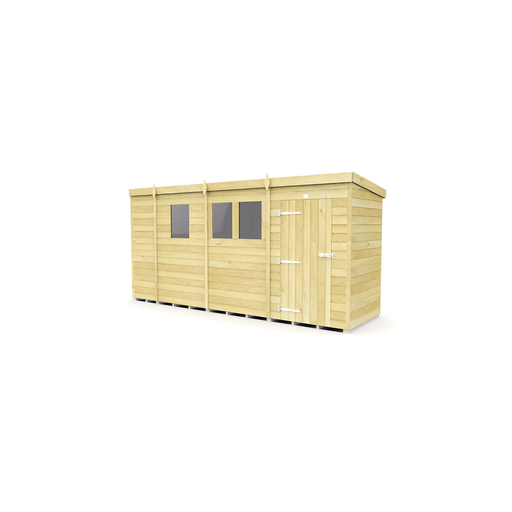 4ft Pent Shed