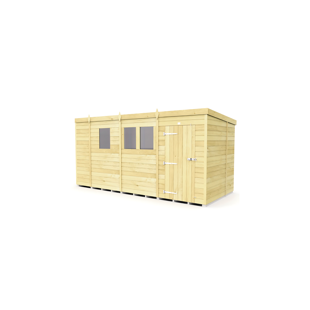 6ft Pent Shed