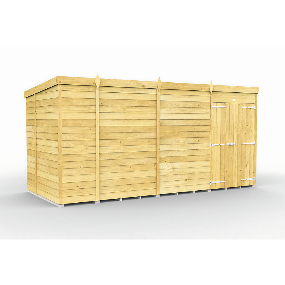 6ft Pent Shed