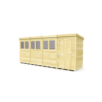 4ft Pent Shed