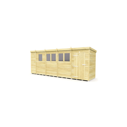 4ft Pent Shed
