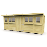 4ft Pent Summer Shed