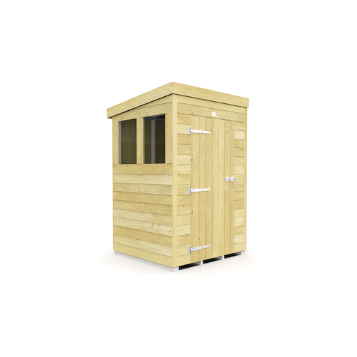 4ft Pent Shed