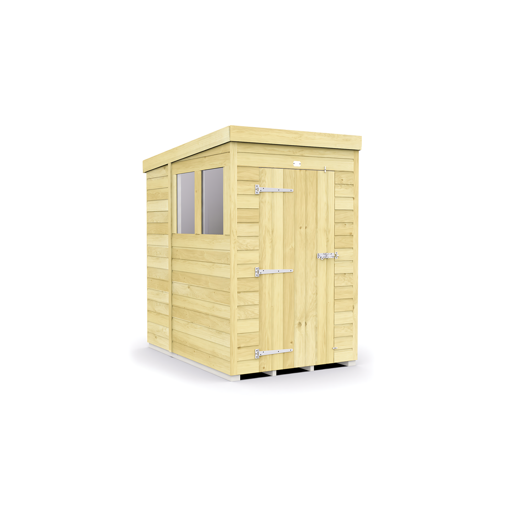 6ft Pent Shed