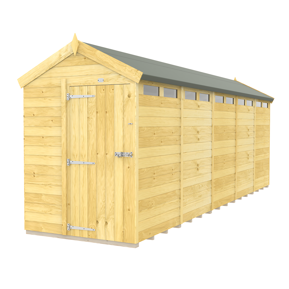 5ft Apex Security Shed