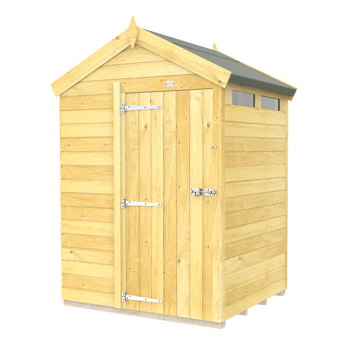 5ft Apex Security Shed