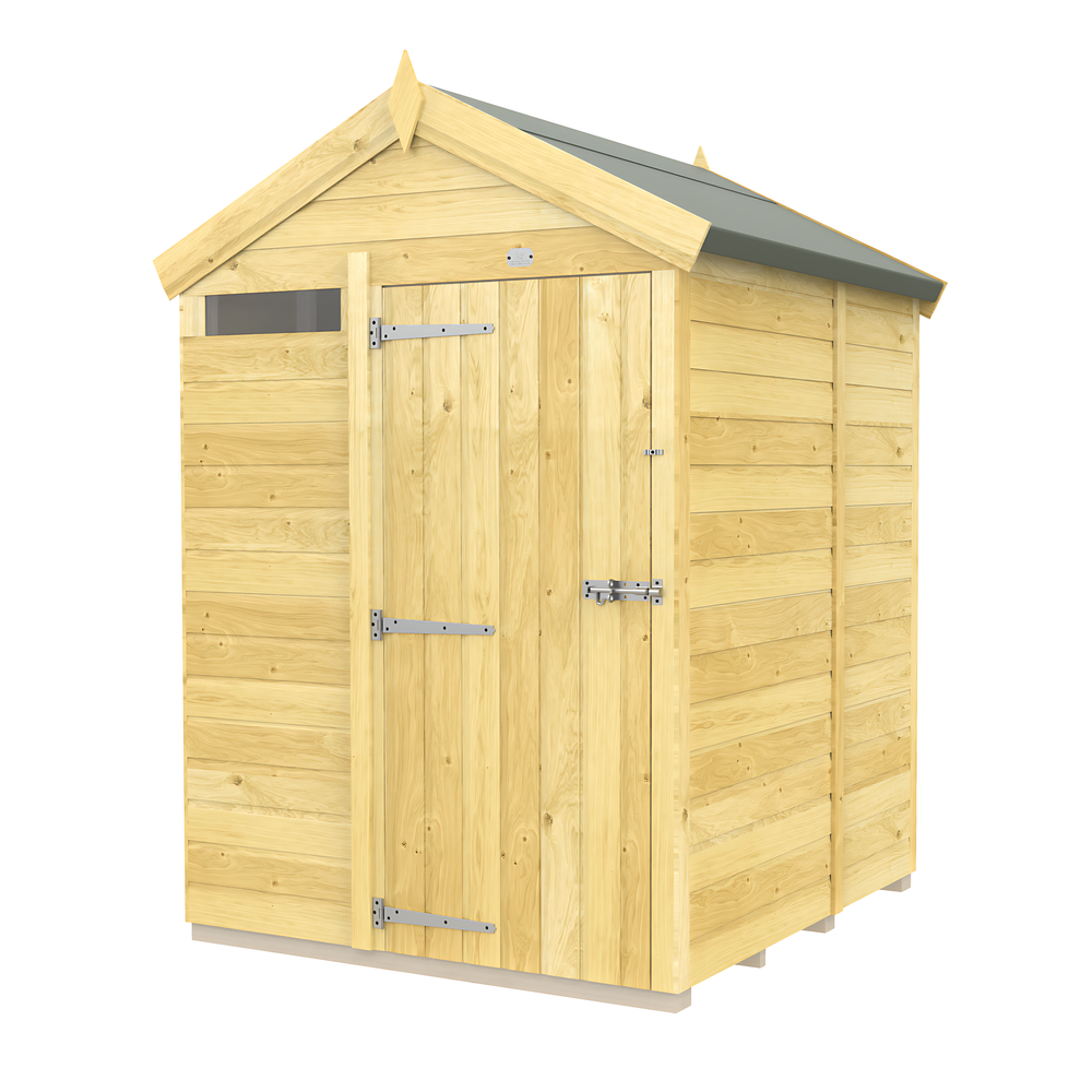 5ft Apex Security Shed