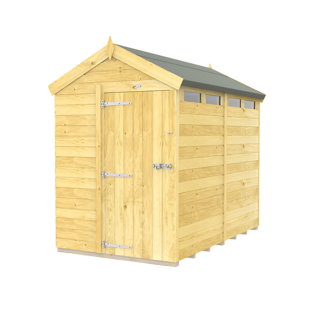 5ft Apex Security Shed