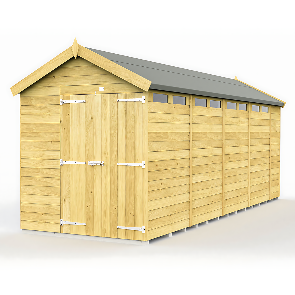 6ft Apex Security Shed