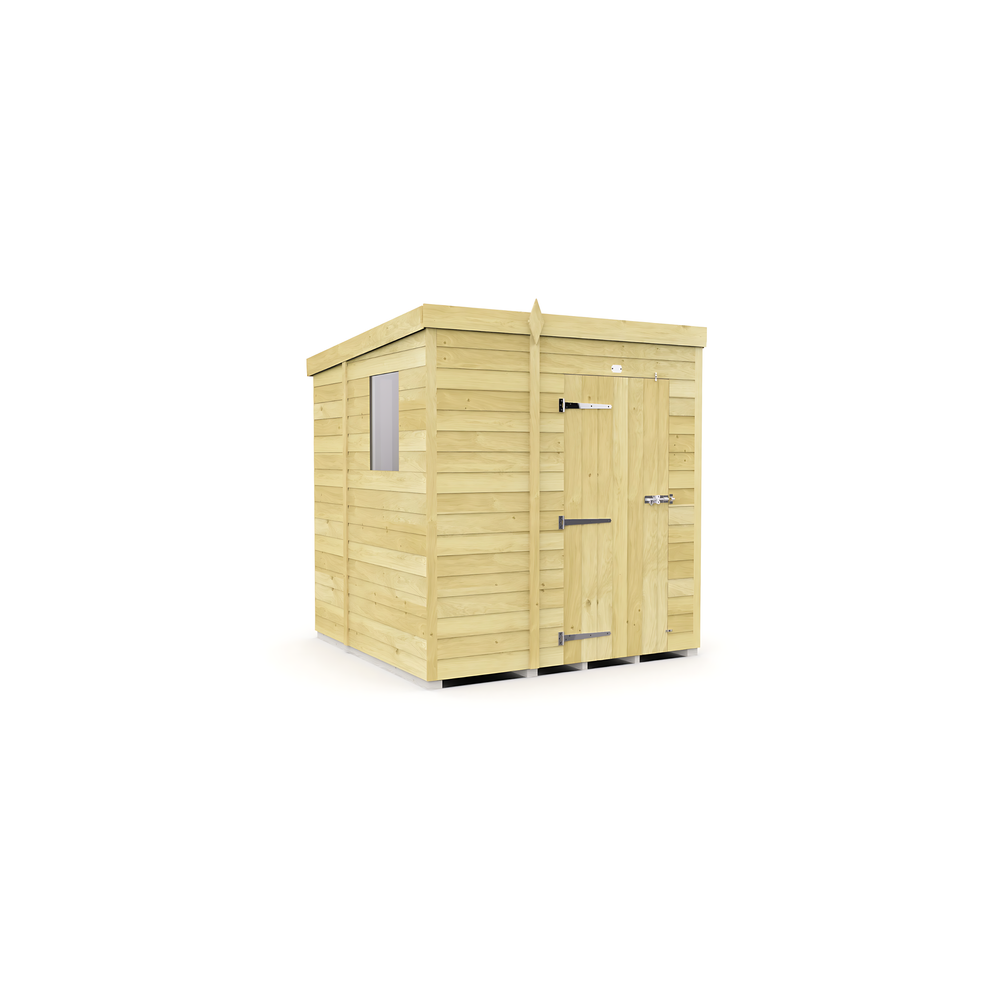 6ft Pent Shed