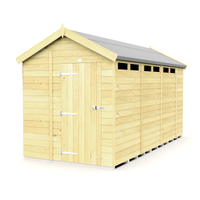 7ft Apex Security Shed