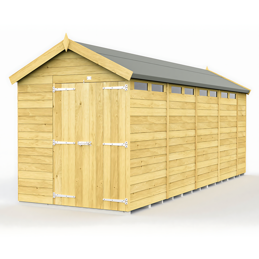 7ft Apex Security Shed