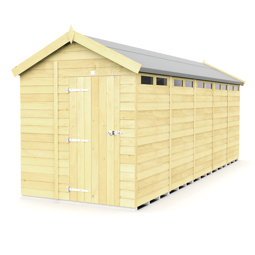 7ft Apex Security Shed