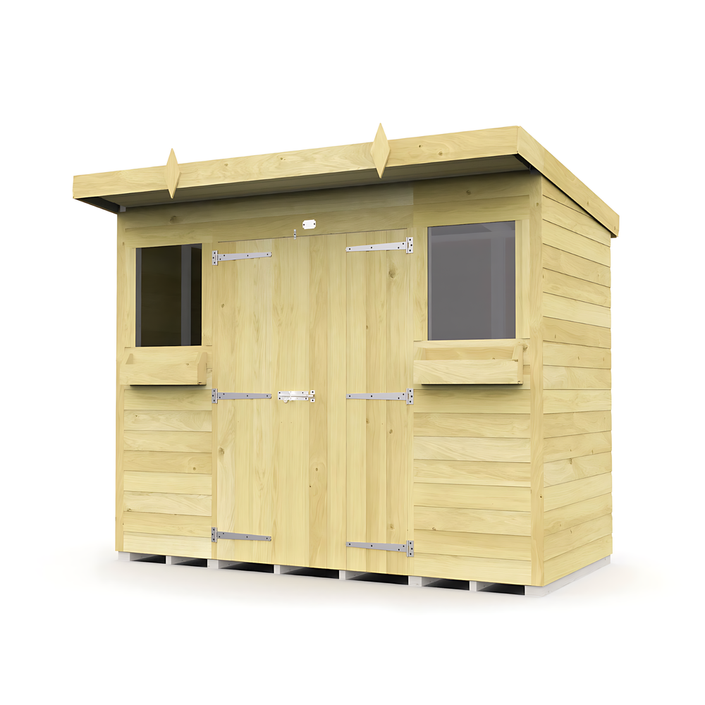 4ft Pent Summer Shed