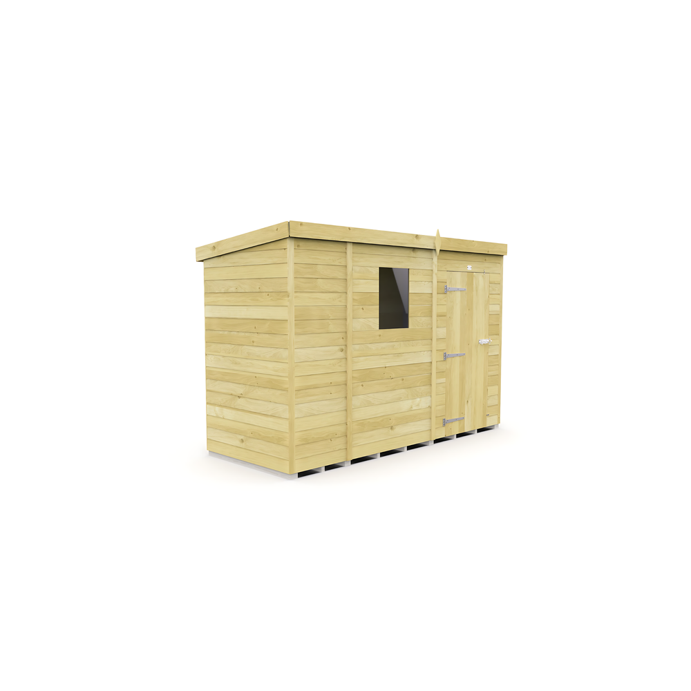4ft Pent Shed