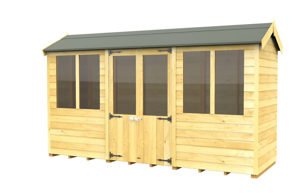 4ft x 12ft Apex Summer House